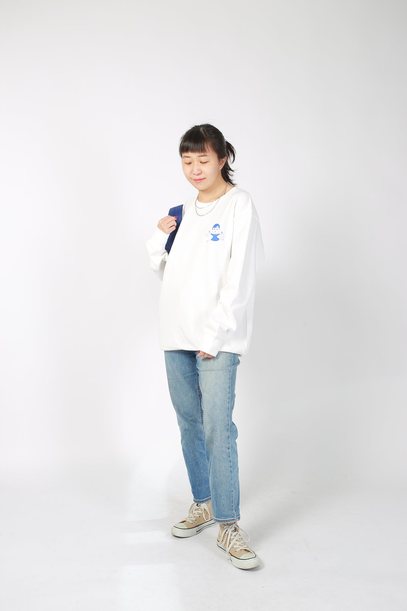 1537 Aurore Sweater White