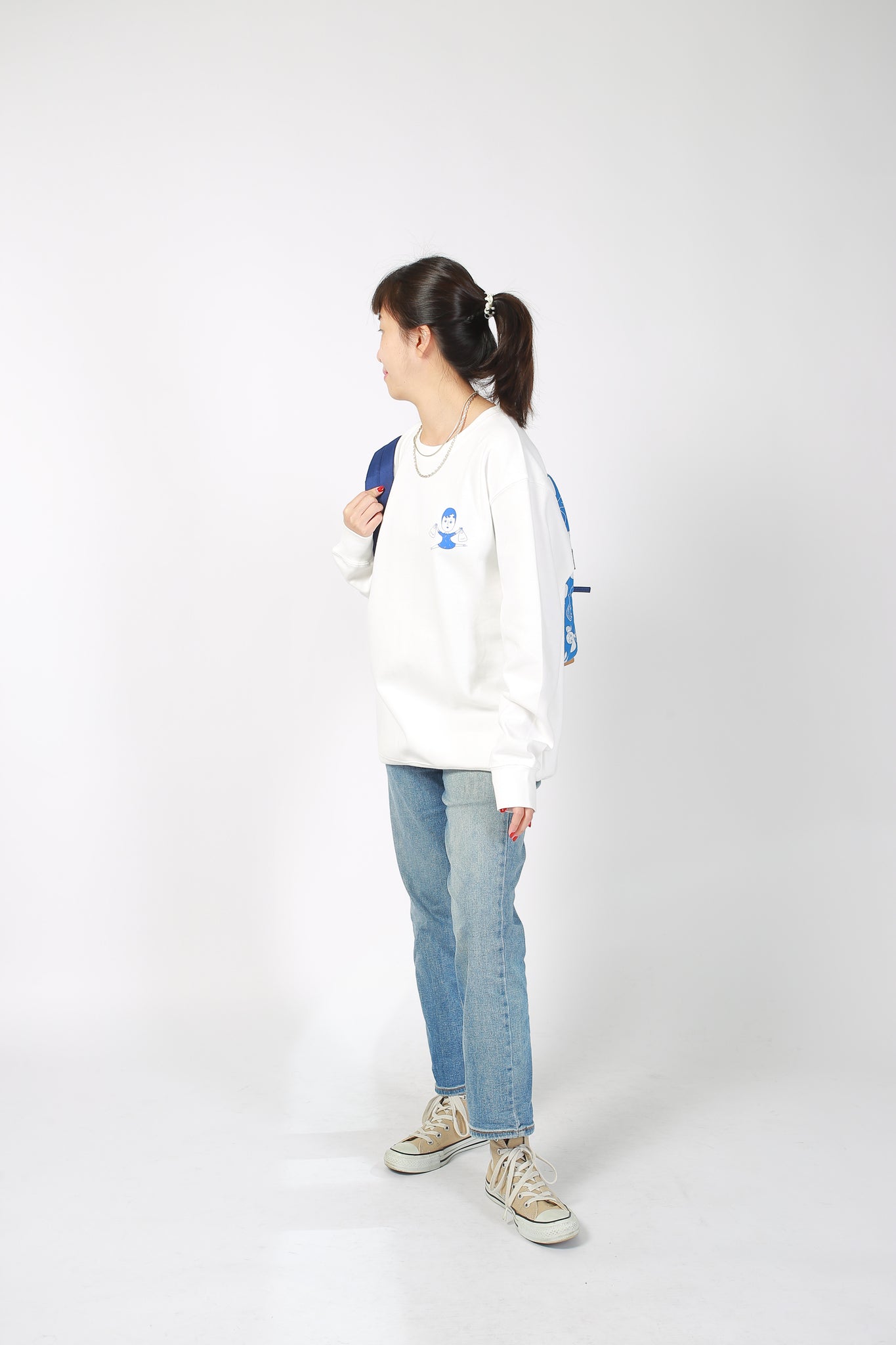 1537 Aurore Sweater White