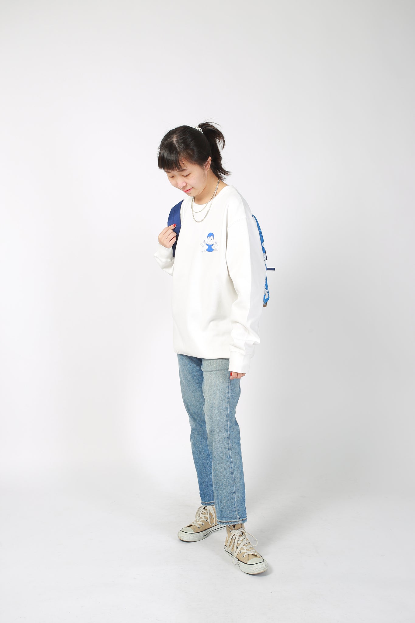 1537 Aurore Sweater White