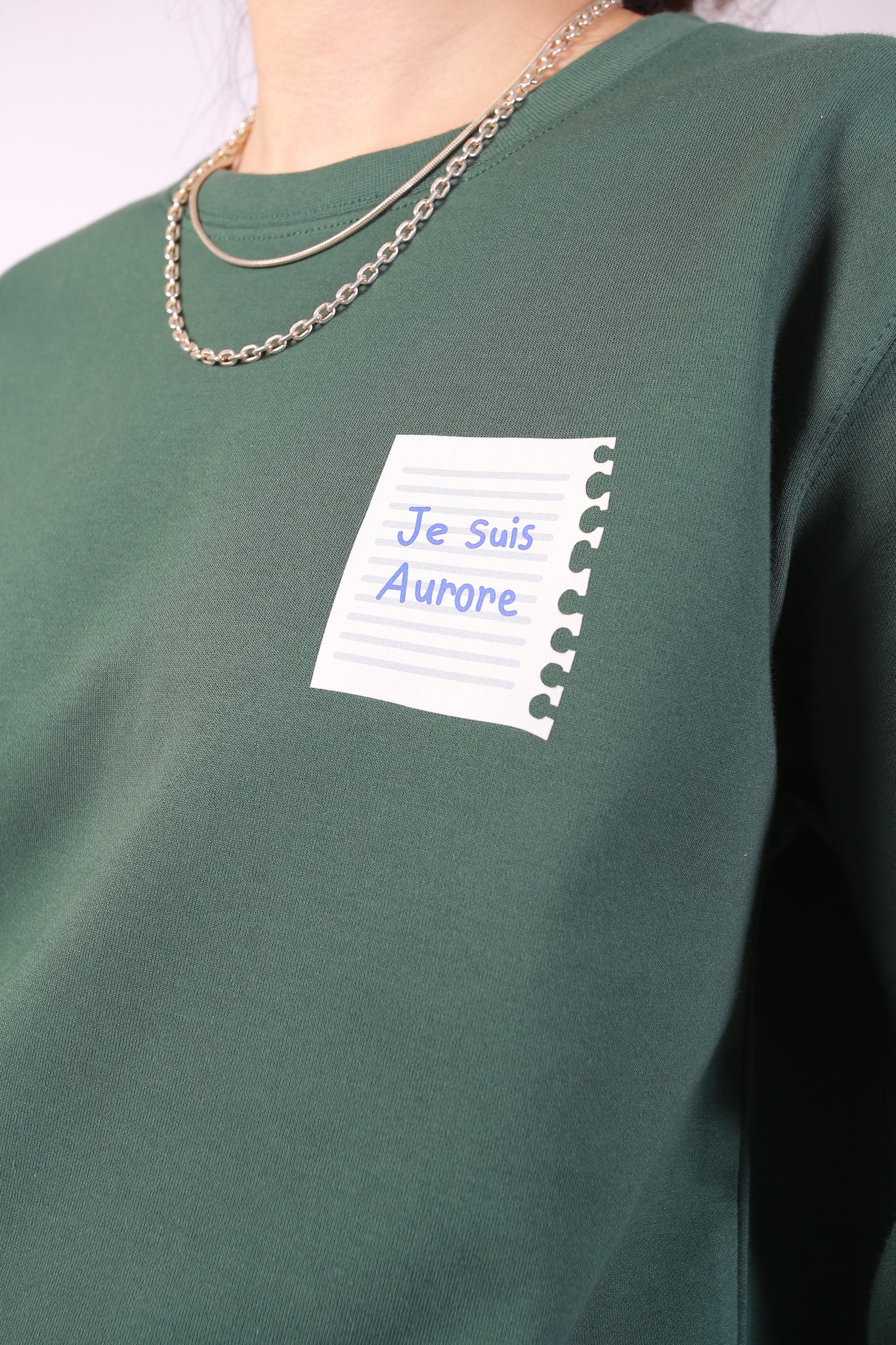 1537 Book Aurore Sweater Dark Green