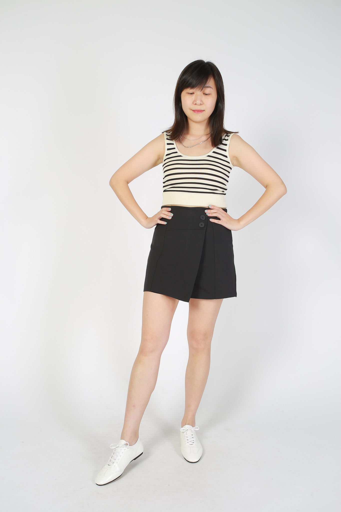 Daily Front Flip Shorts Black