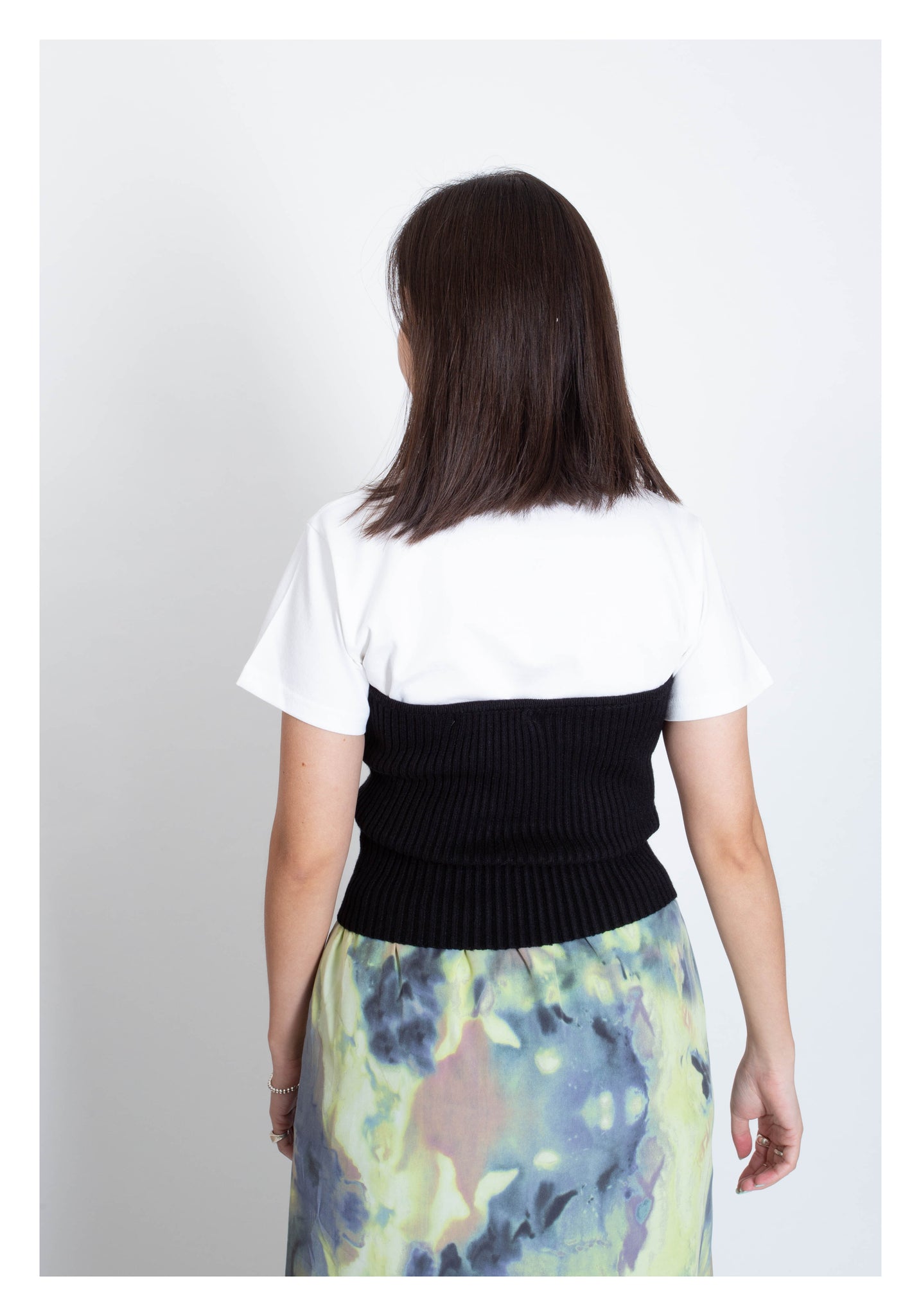 Knit Tube Top Black - whoami