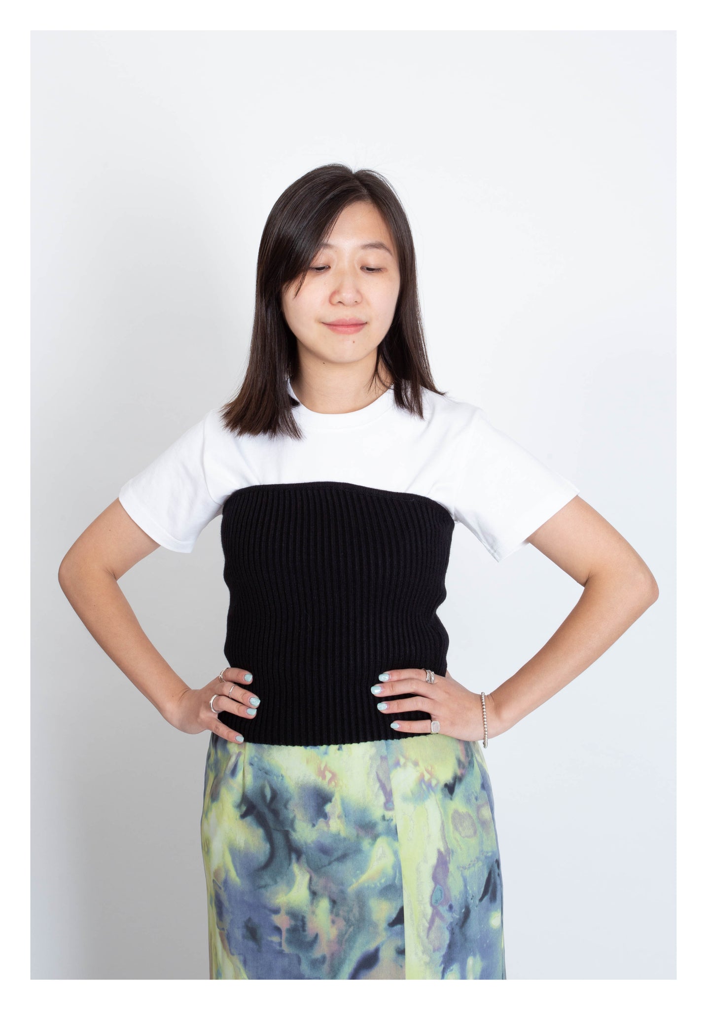 Knit Tube Top Black - whoami