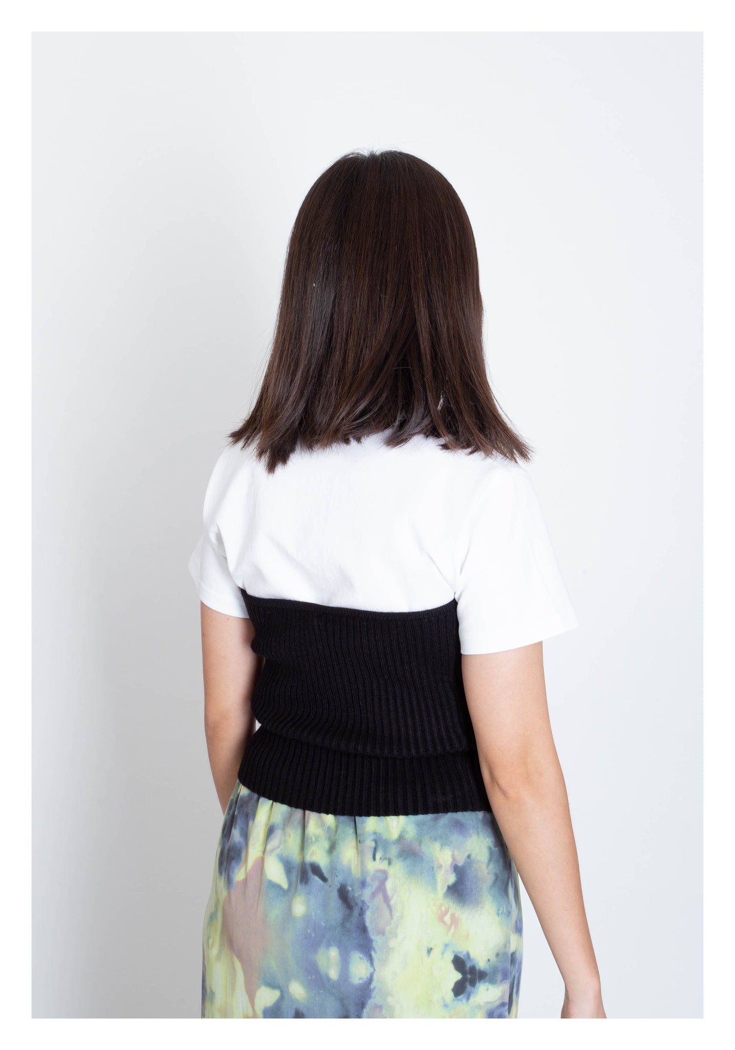 Knit Tube Top Black - whoami