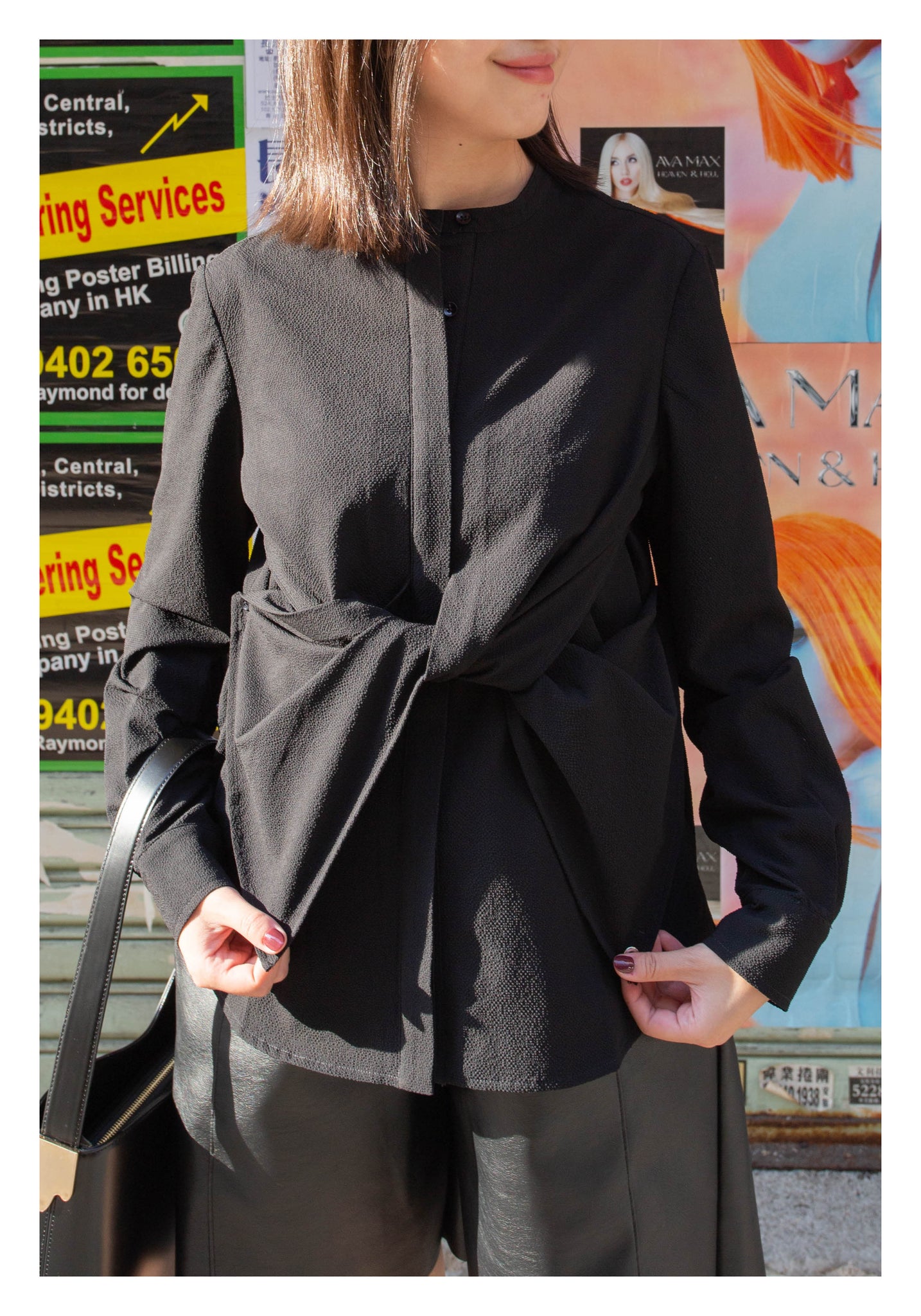 Multi Ways Daily Shirt Black - whoami