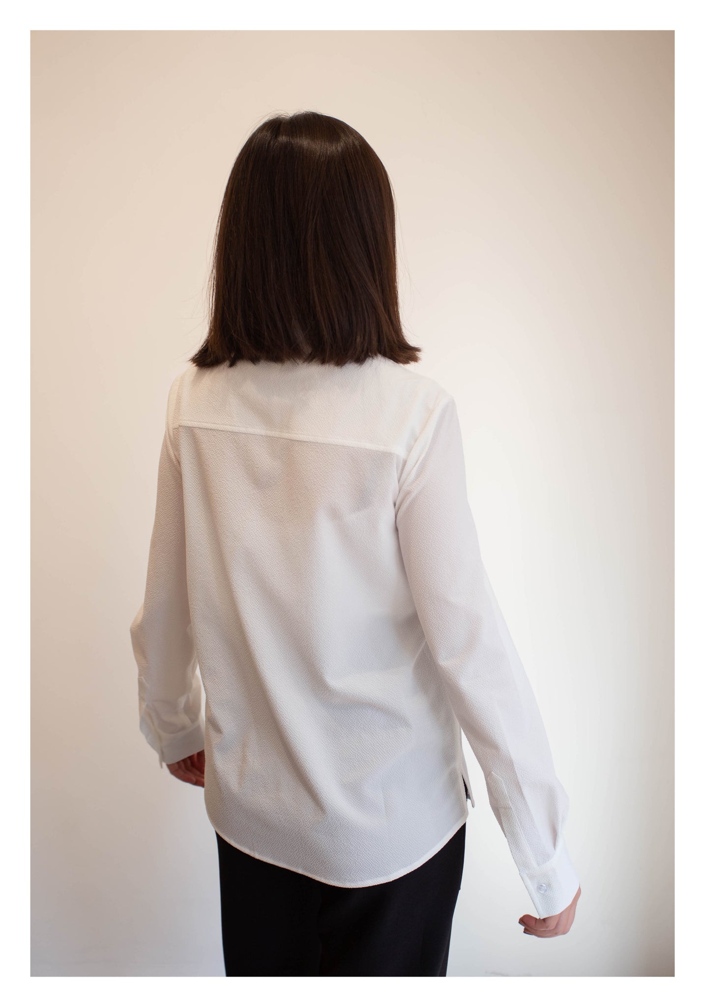 Multi Ways Daily Shirt White - whoami