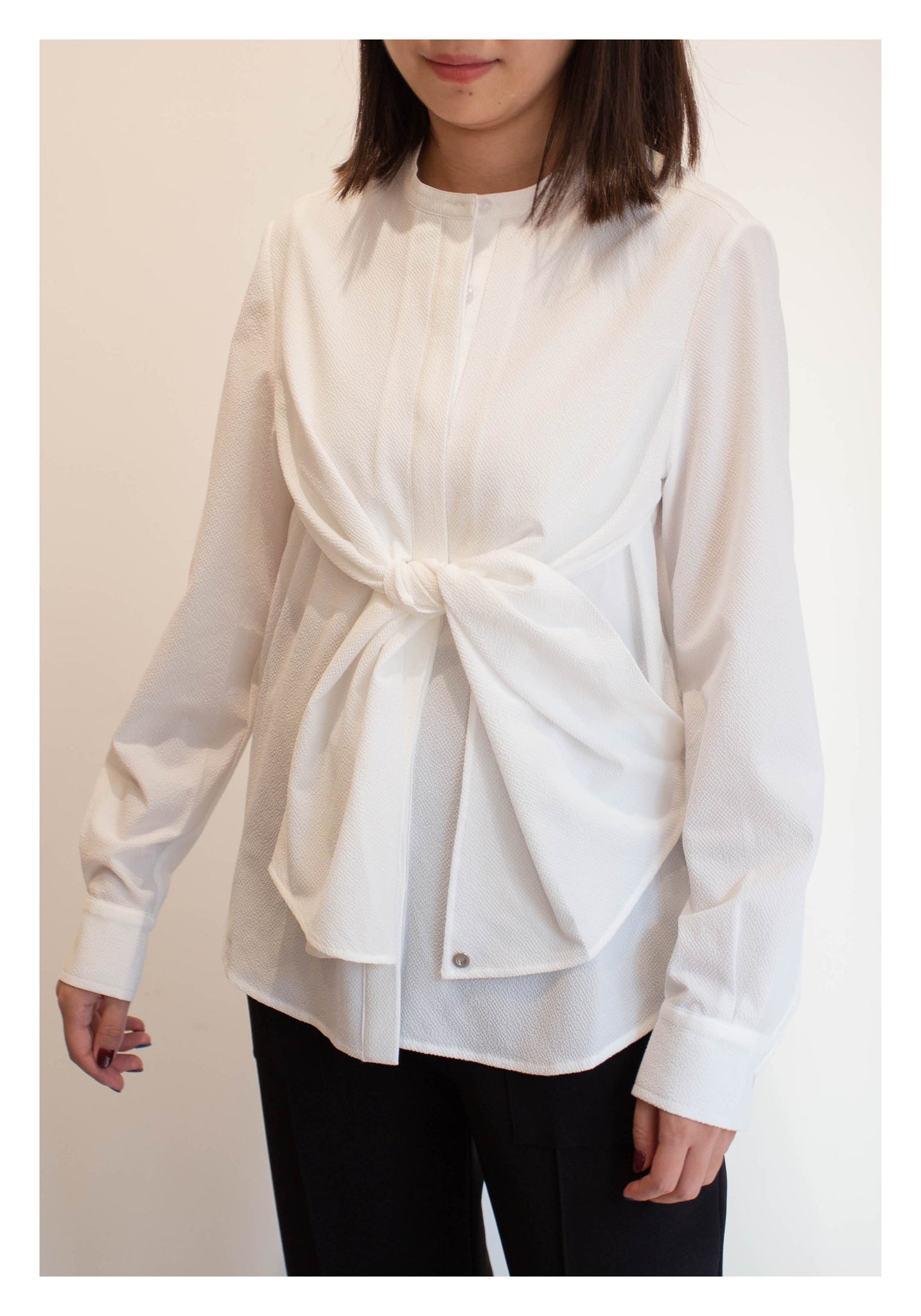 Multi Ways Daily Shirt White - whoami