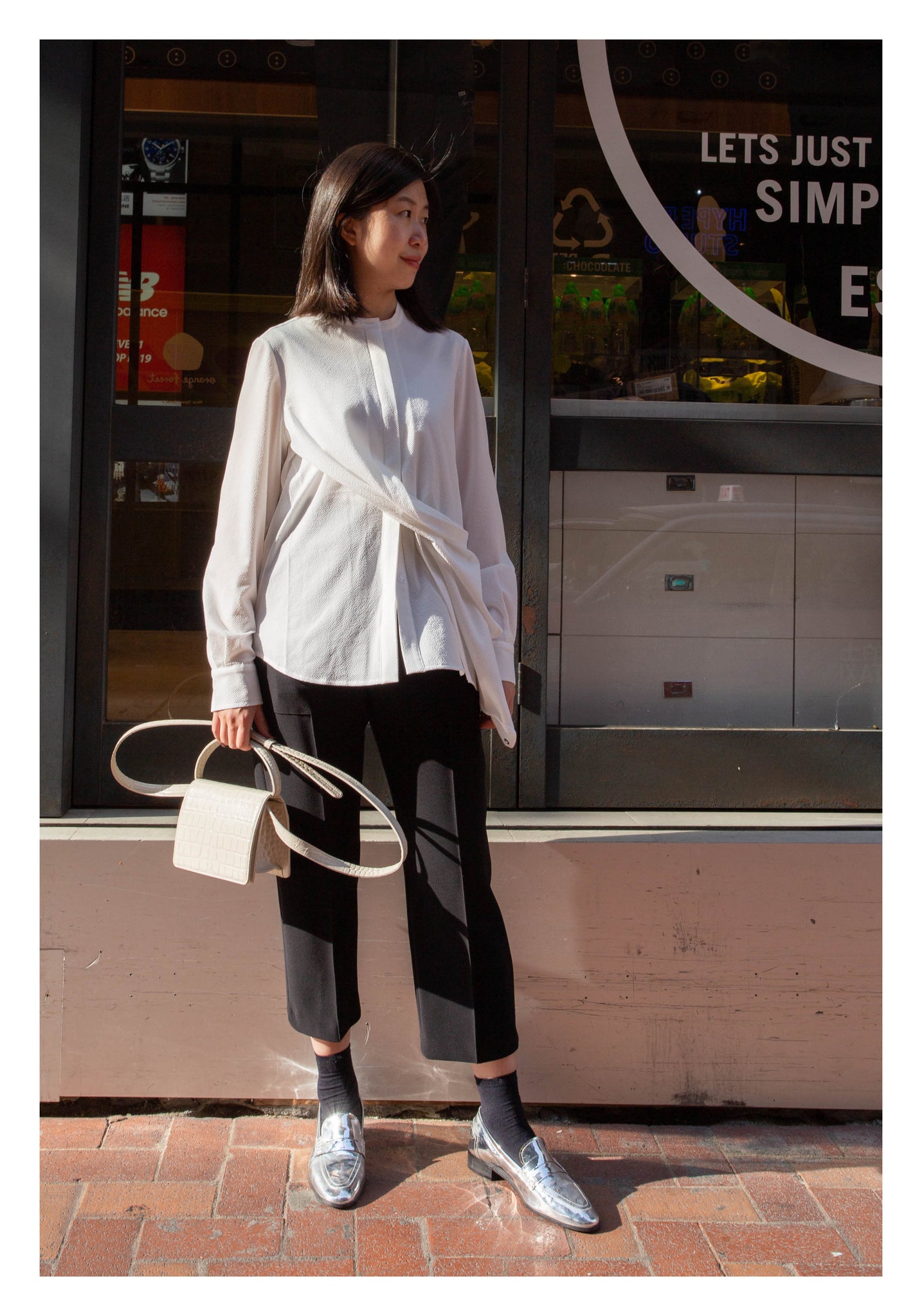 Multi Ways Daily Shirt White - whoami