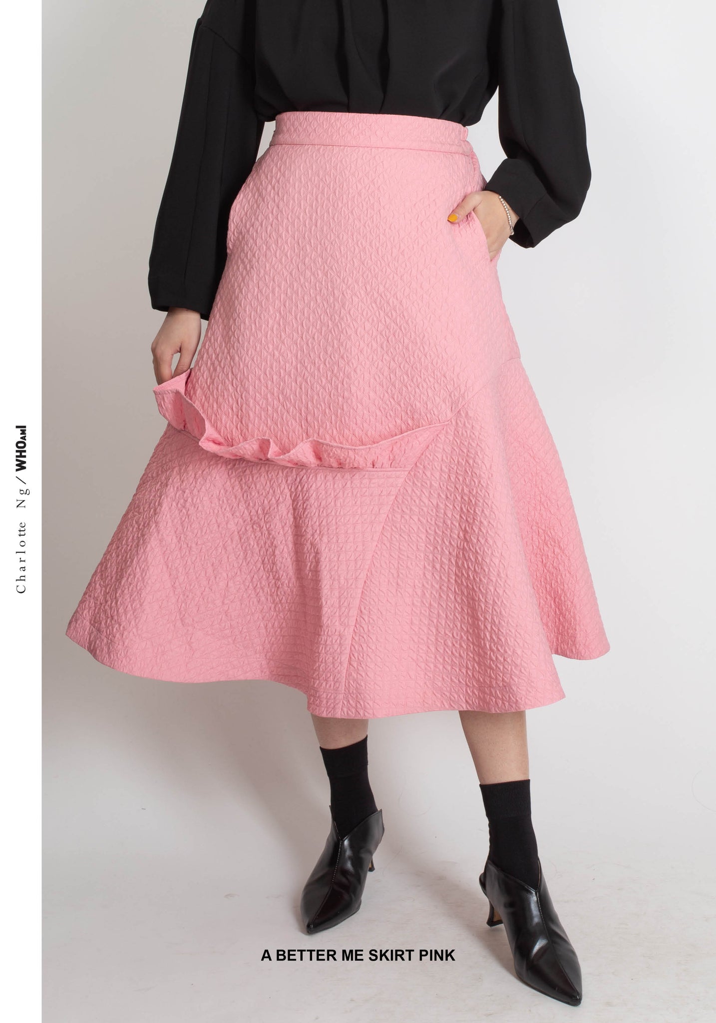 A Better Me Skirt Pink - whoami