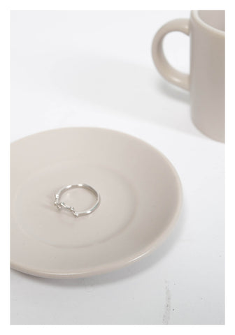 925 Silver Sparkle Tiny Beads Ring