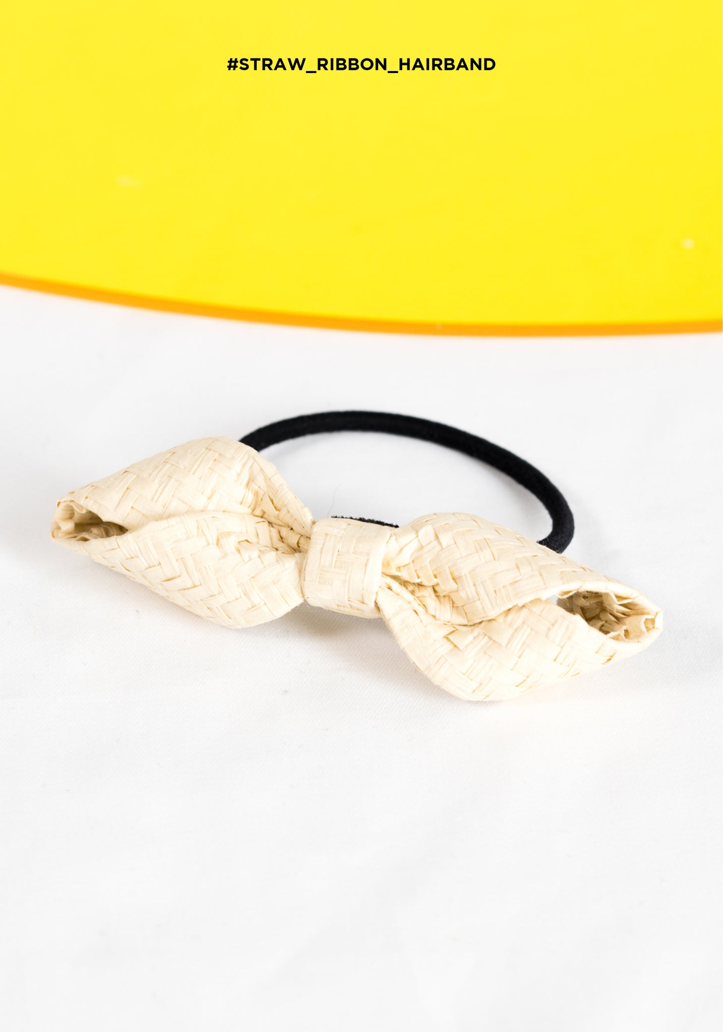 Straw Ribbon Hairband - whoami