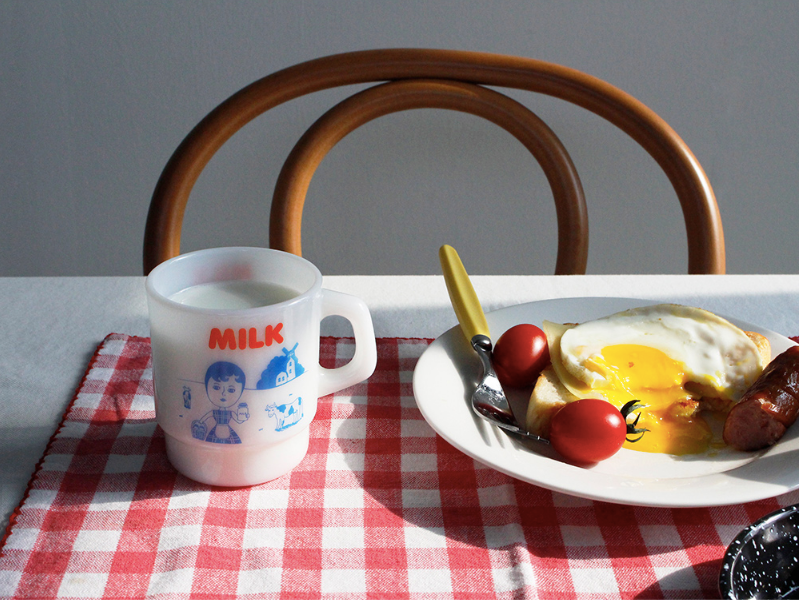 MILK GLASS CUP Aurore Farm - whoami