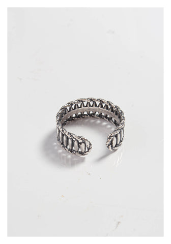 925 Silver Strap Open Ring