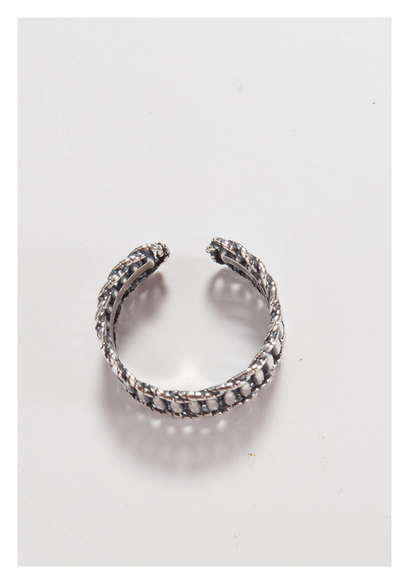 925 Silver Strap Open Ring