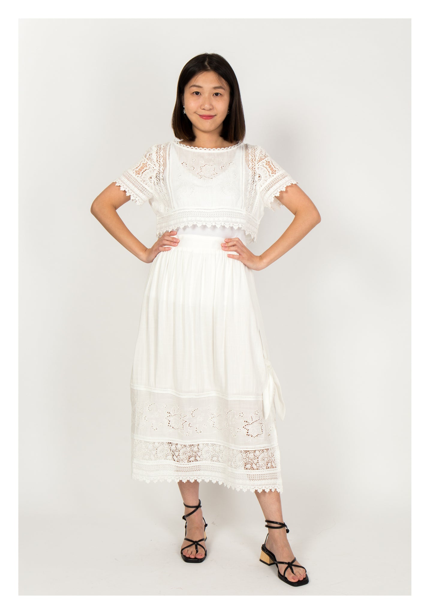 Wooden String Sandals Black - whoami