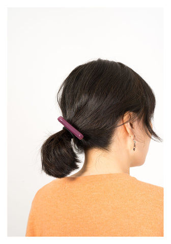 Handle Resin Hairband Purple - whoami