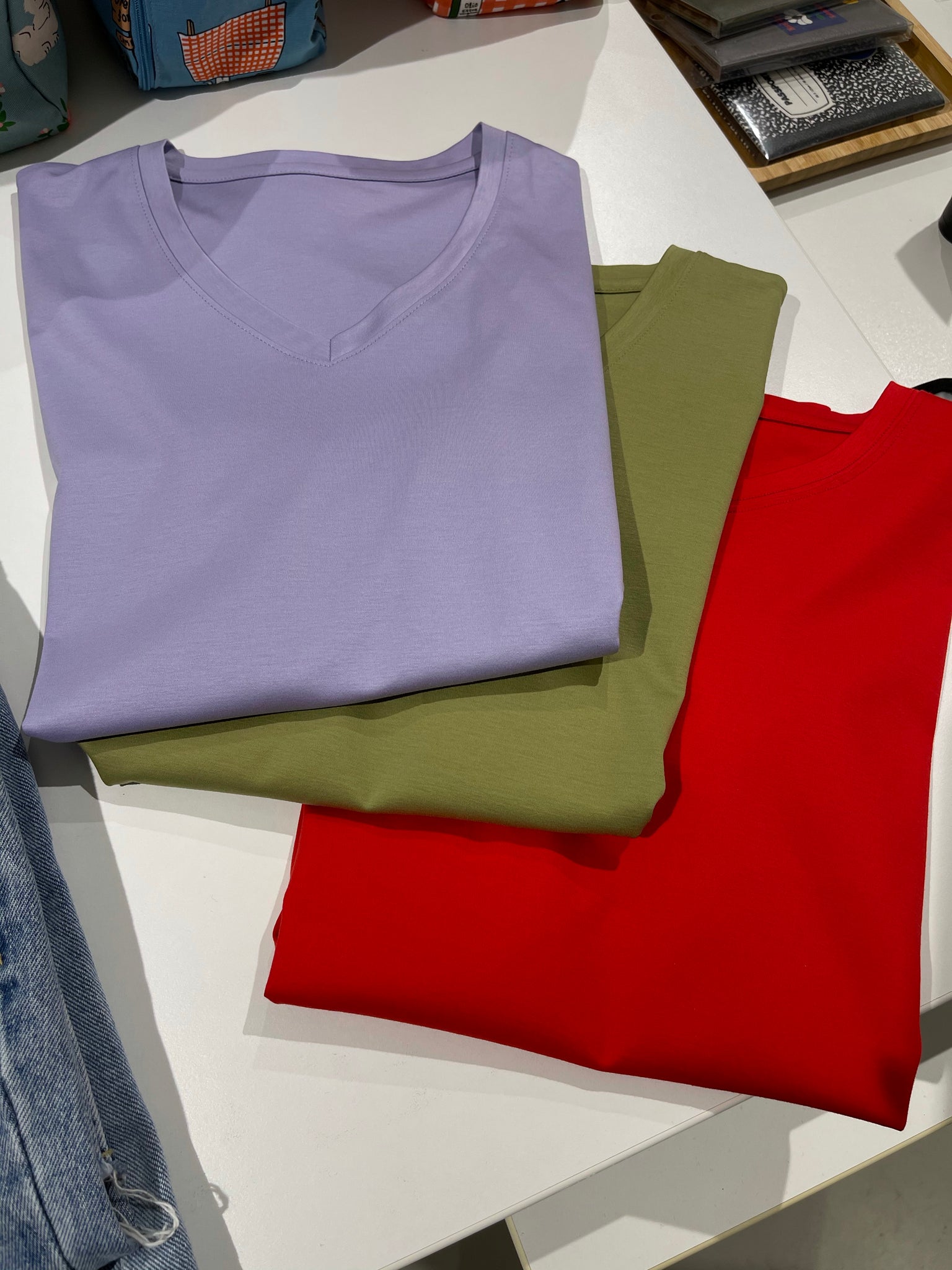 Essential Quality 180g V Neck Tee