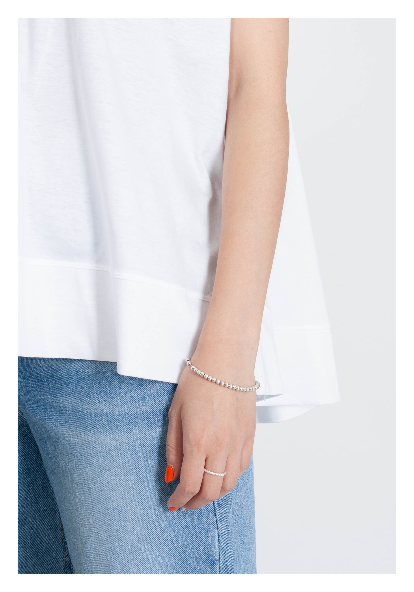 925 Silver Classic Beads Bracelet - whoami