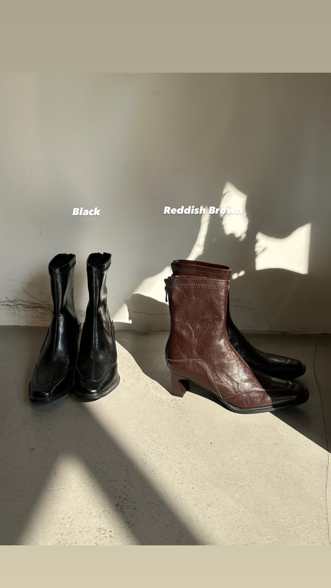 Stitched Leather Ankle Boots (14-16Jan $468, 之後批發價$598）