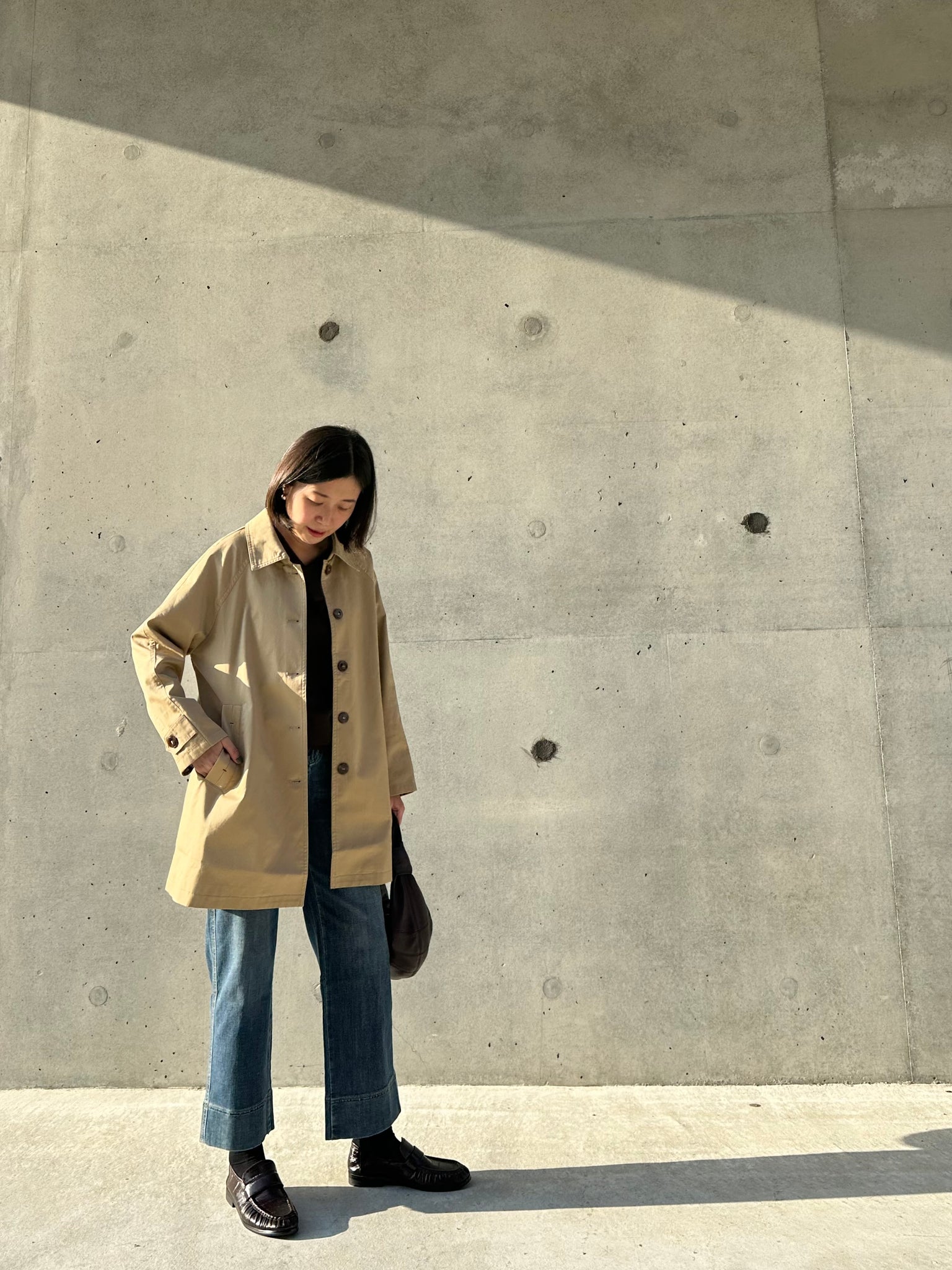 Classic Back Stitches Trench Coat (限時至抵價$398到今晚23:59, 之後超抵價$468)