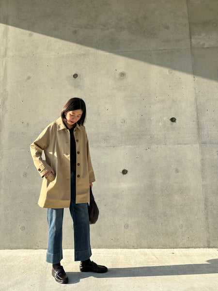 Classic Back Stitches Trench Coat (限時至抵價$398到今晚23:59, 之後超抵價$468)