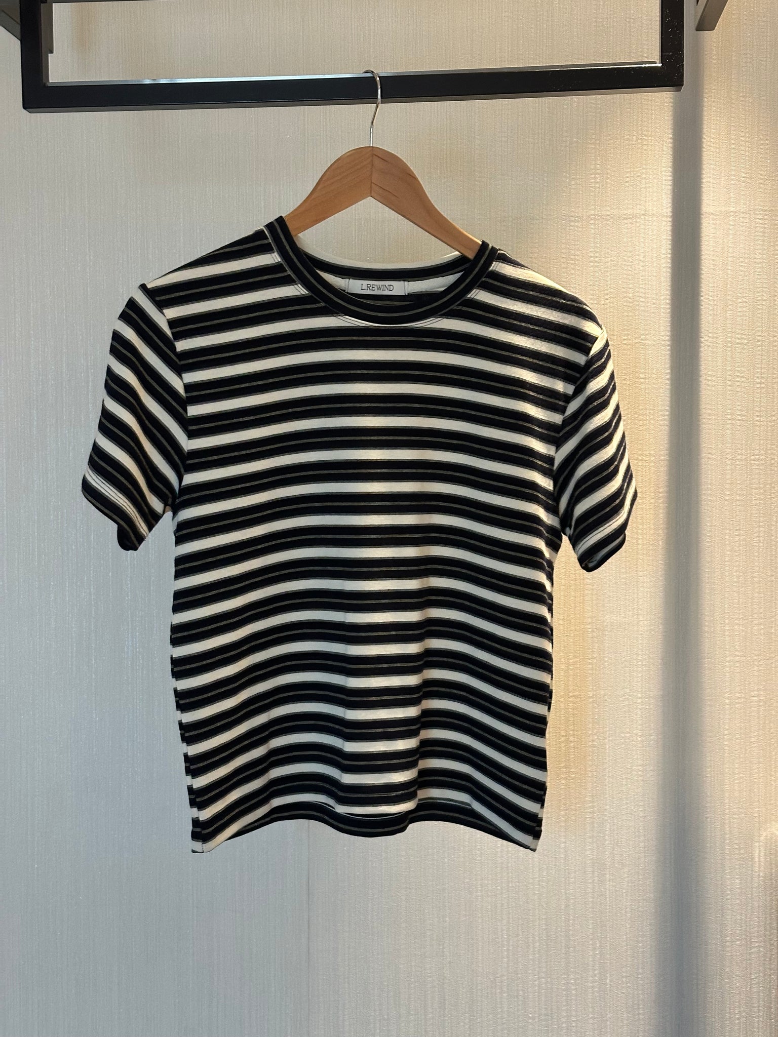 Soft Stripe Boxy Tee