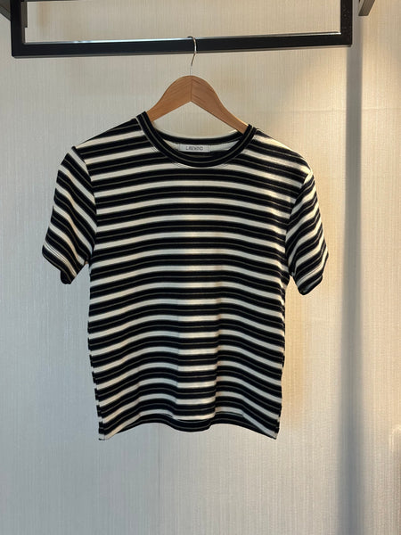 Soft Stripe Boxy Tee