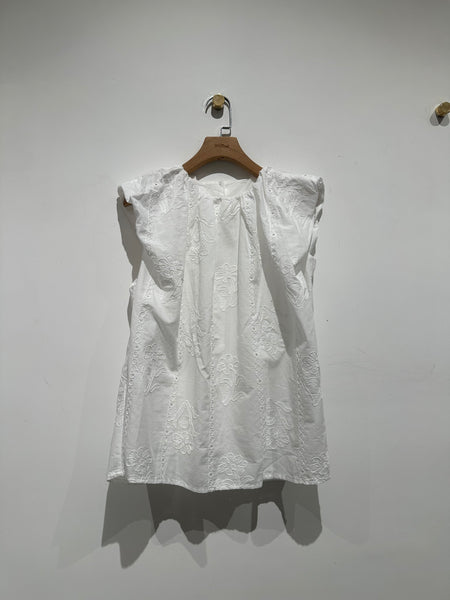 Embroidered Puff Sleeve Vest  (28-30May 超抵價$398, 之後批發價$448)