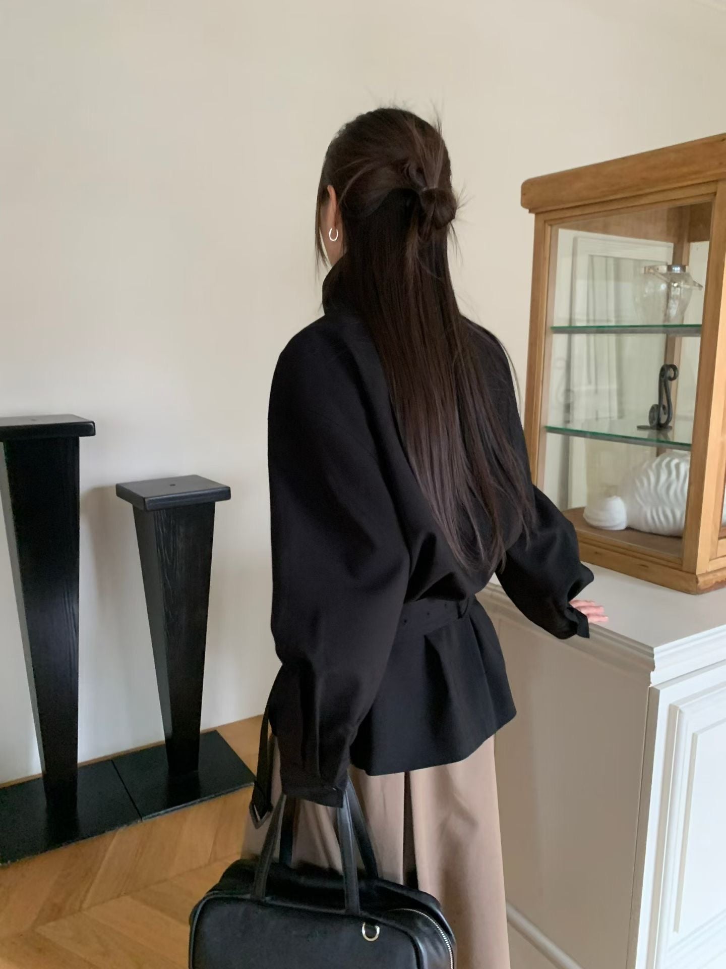 Deluxe High Neck Button Mid Trench Coat (9-11Sep超抵價$1188, 之後批發價$1288)