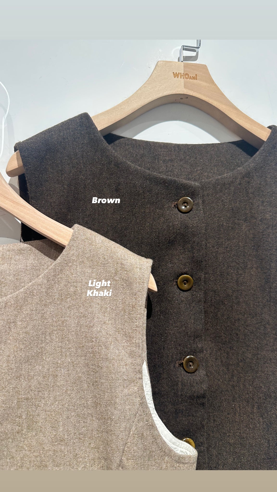 Flat Collar Wool Tailor Vest (24-26Sep超抵價$398, 之後批發價$468)
