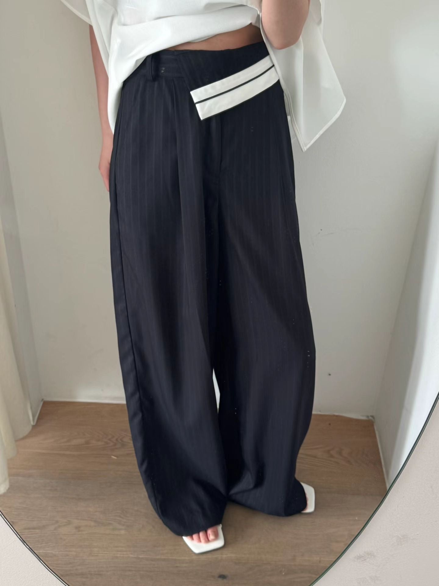 Fold Waist Tailor Pants  (24-27Jun 超抵價$598, 之後批發價$668)