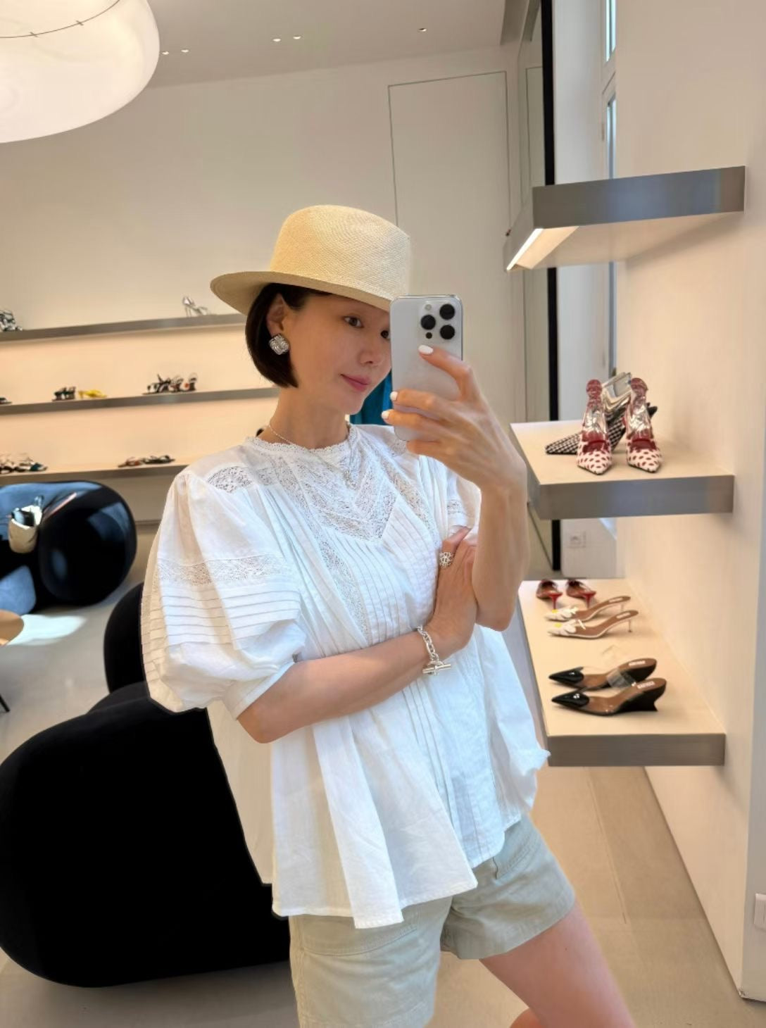 JSNY Premium Lace Blouse  (24-27Jun 超抵價$698, 之後批發價$798)