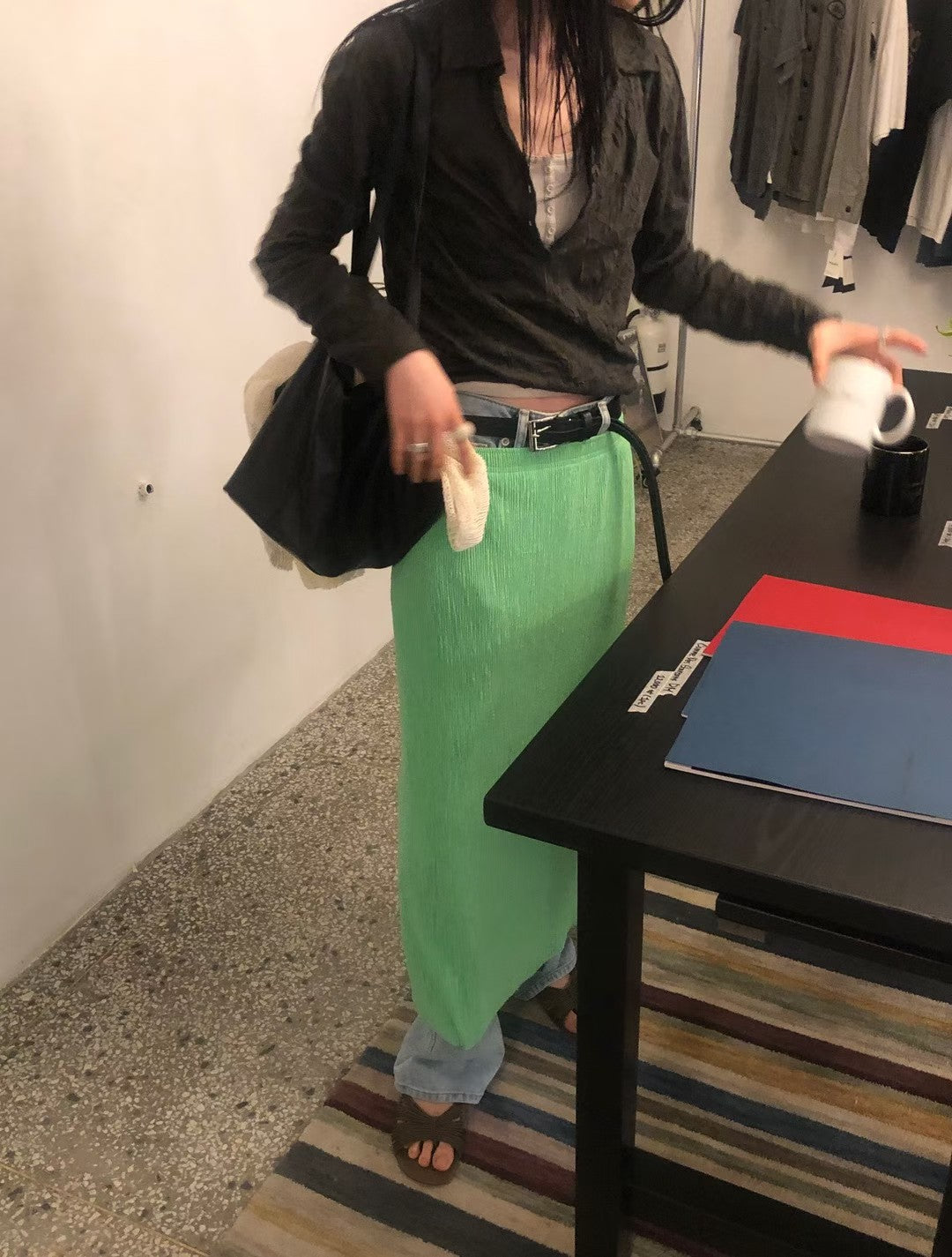 Must Have Daily Ribbed Pencil Skirt (29Apr-1May $398, 之後批發價$428）