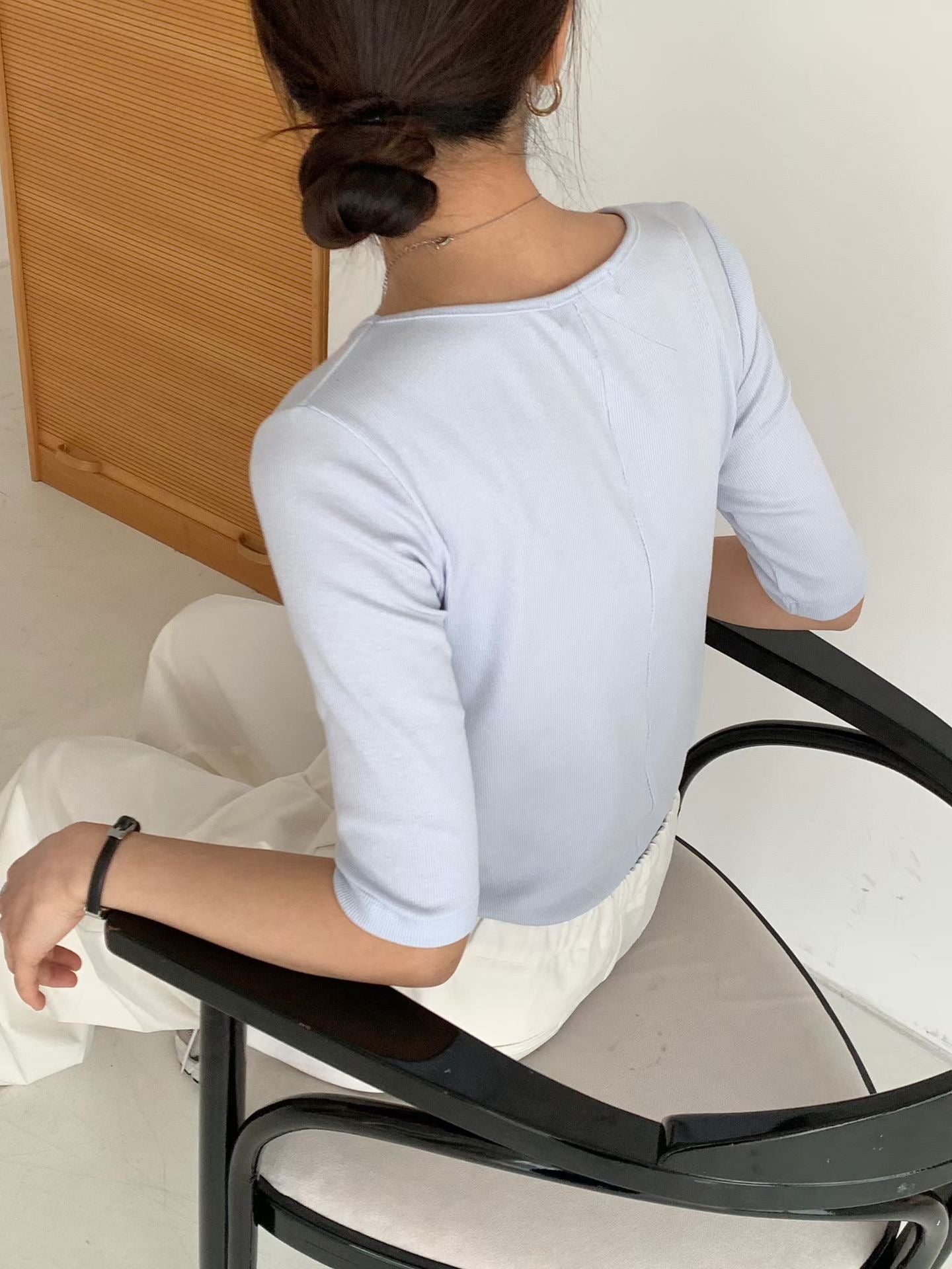 Super Nice Collar & Sleeve Tee (加購$168)