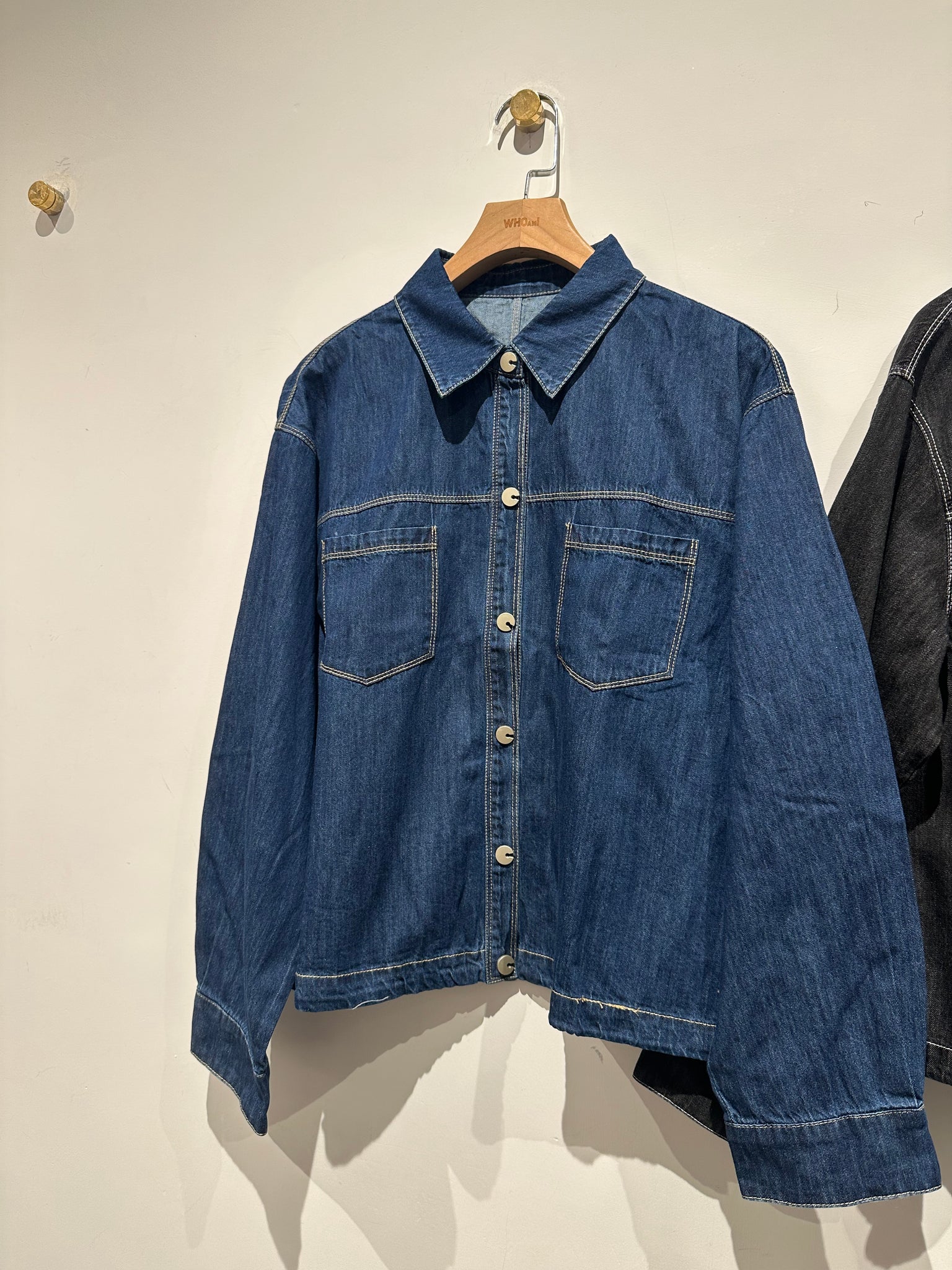 Stitched Denim Shirt