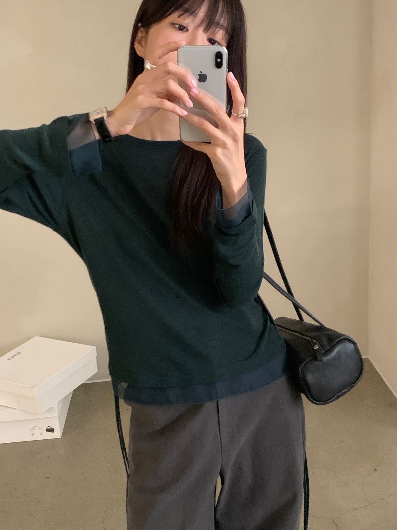 Transparent Parts Top