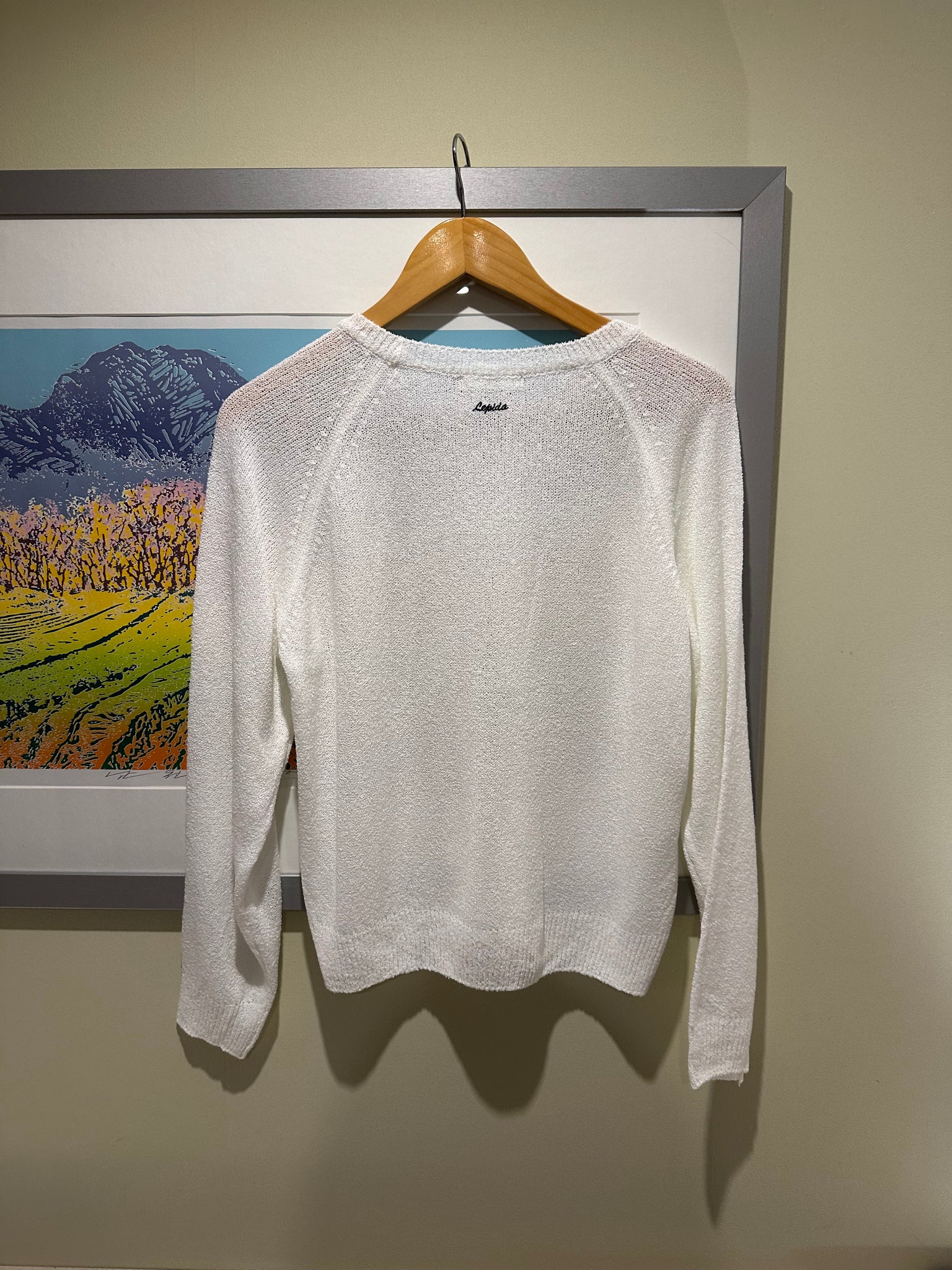 Spring Texture Loose Knit Top