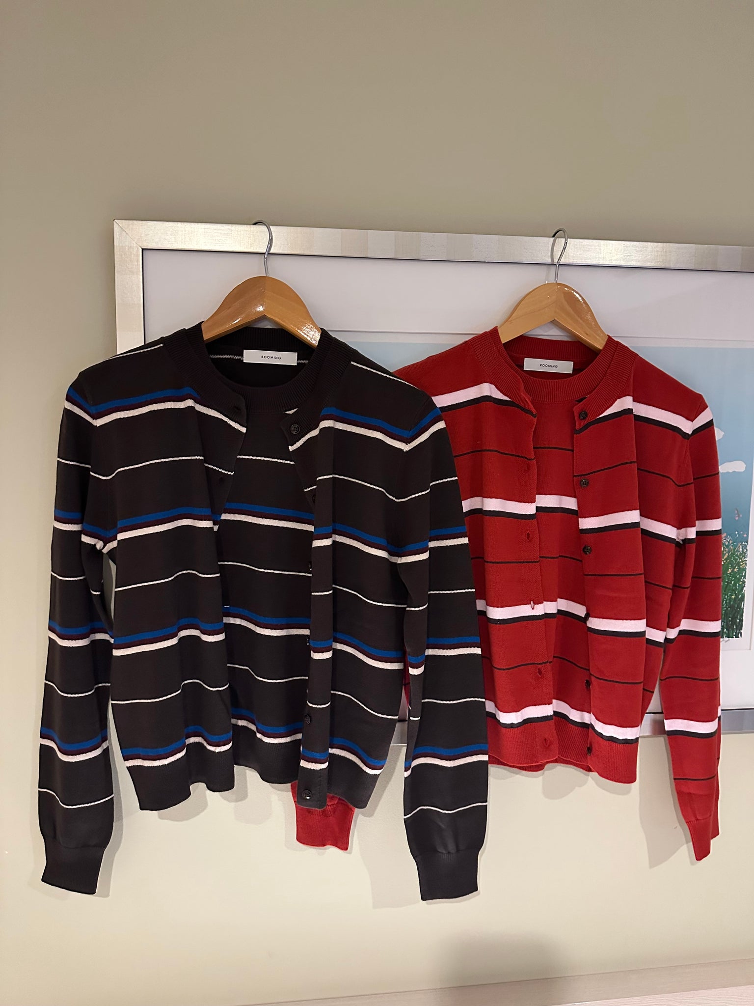 2 in 1 Stripe Cardigan (9-11Sep超抵價$398, 之後批發價428)