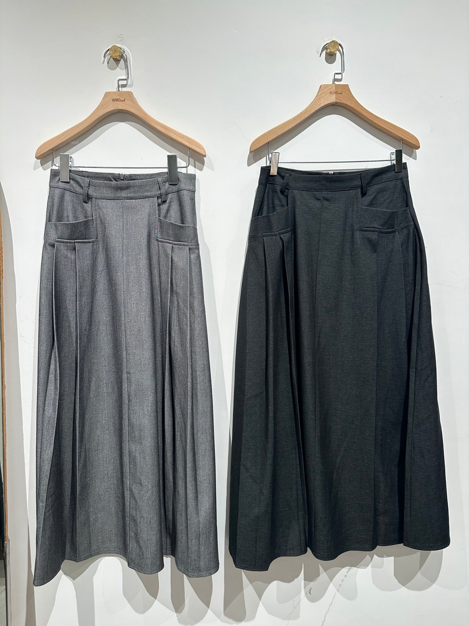 Stylish Two Pocket Fold Skirt