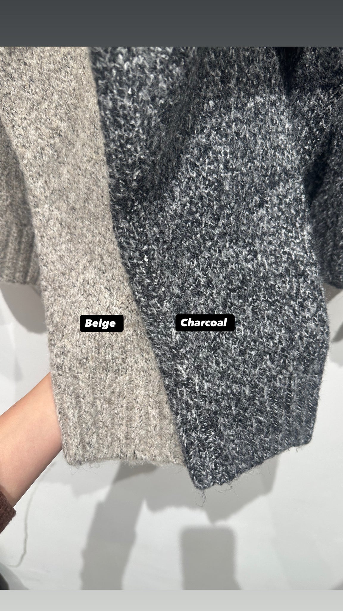 Marble Zip Up Knit Top