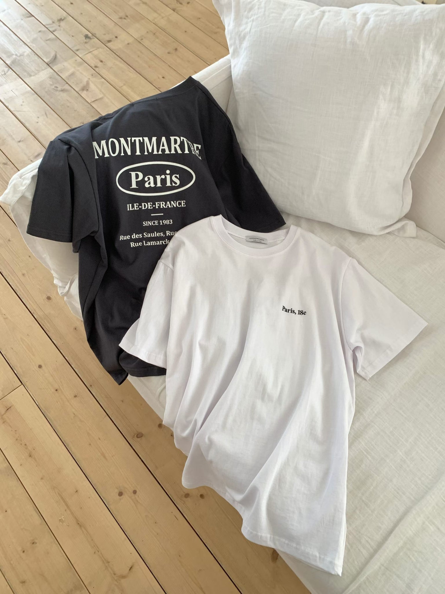 Paris Back Message Oversize Tee (18-20Jul 超抵價$268, 之後批發價$298)