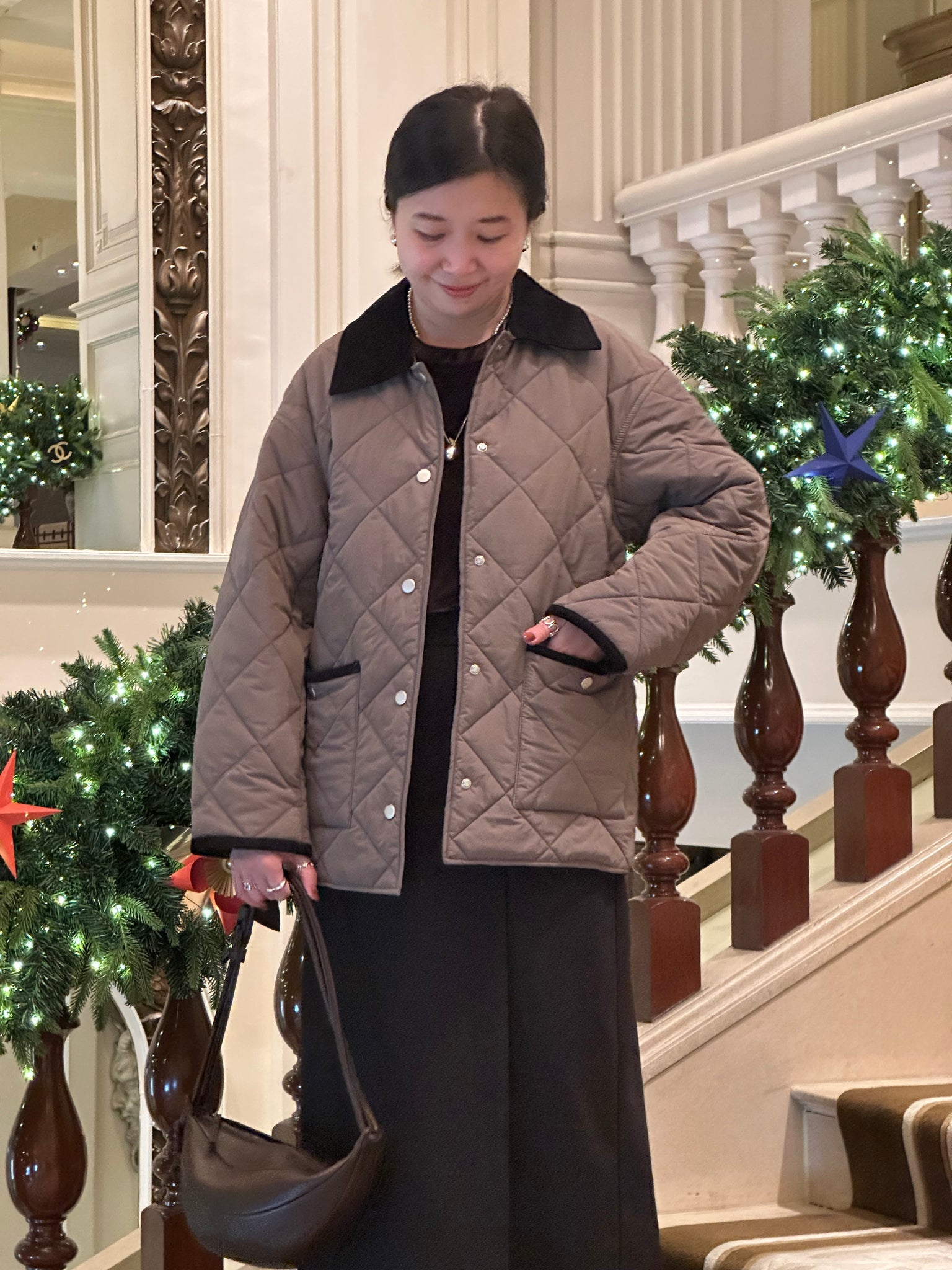 Rhombus Padding Jacket (11-13Dec $768, 之後批發價$798）