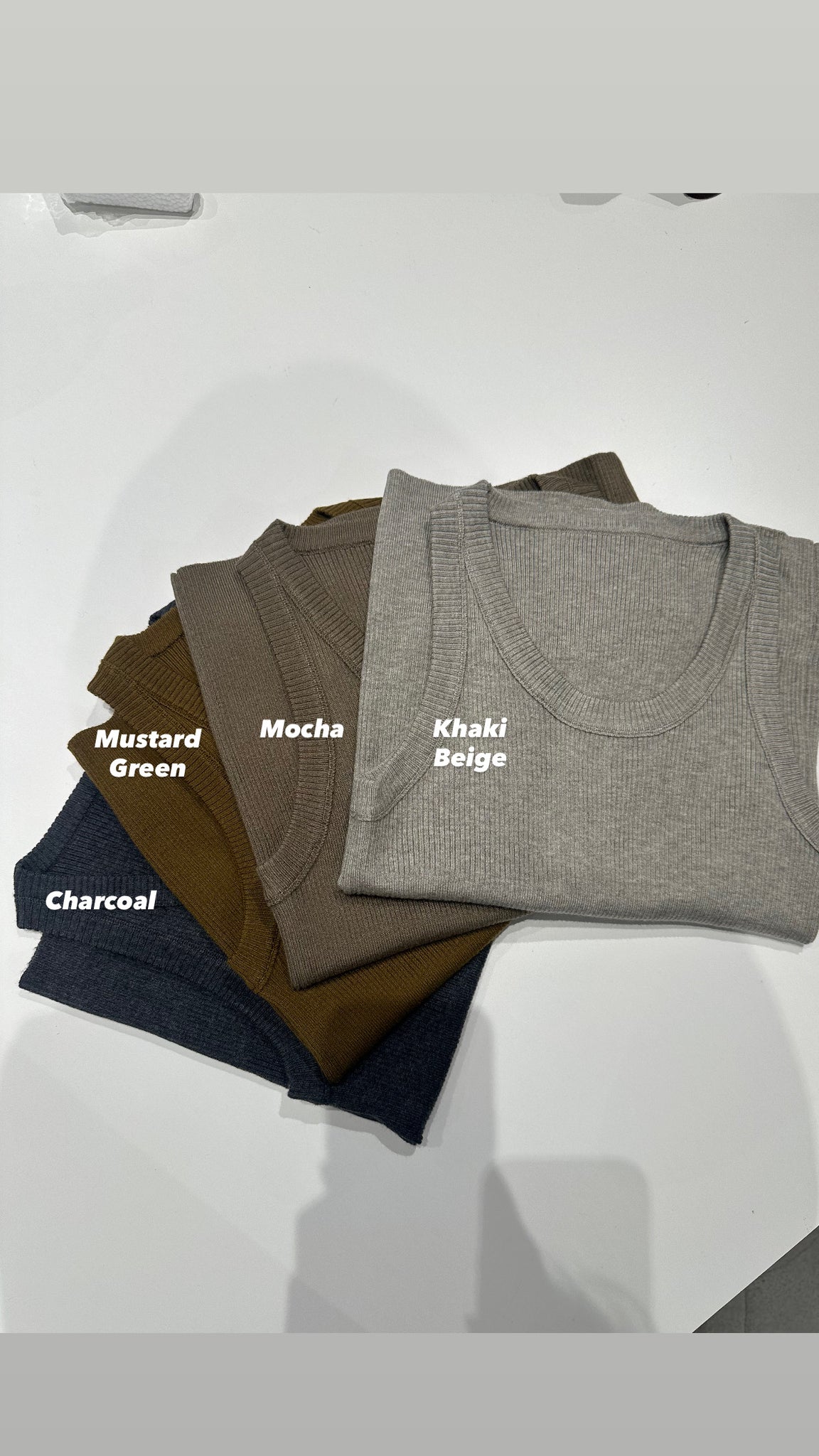 Knit Vest (加購$128)