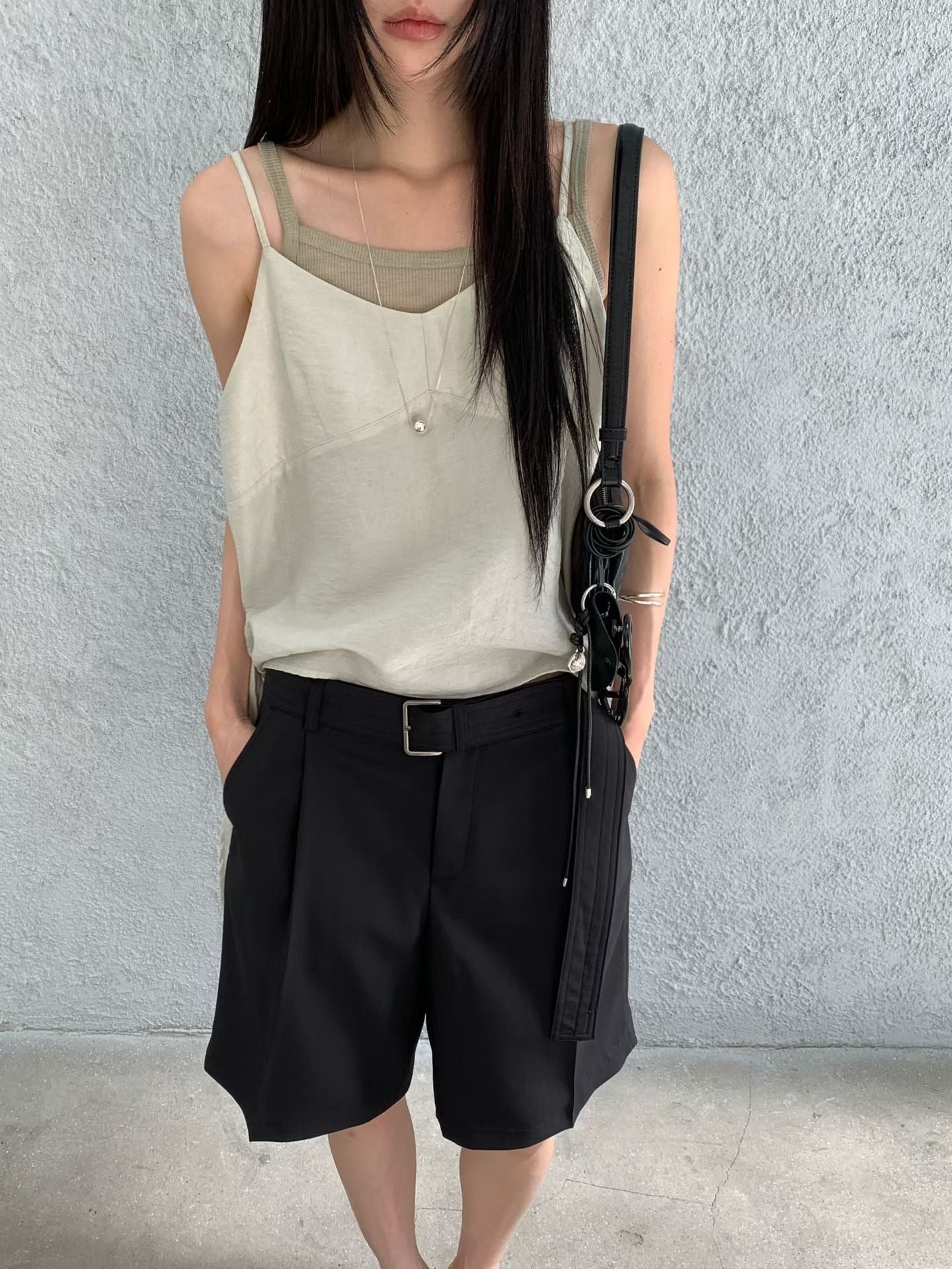 Must Buy Quality Belt Summer Shorts