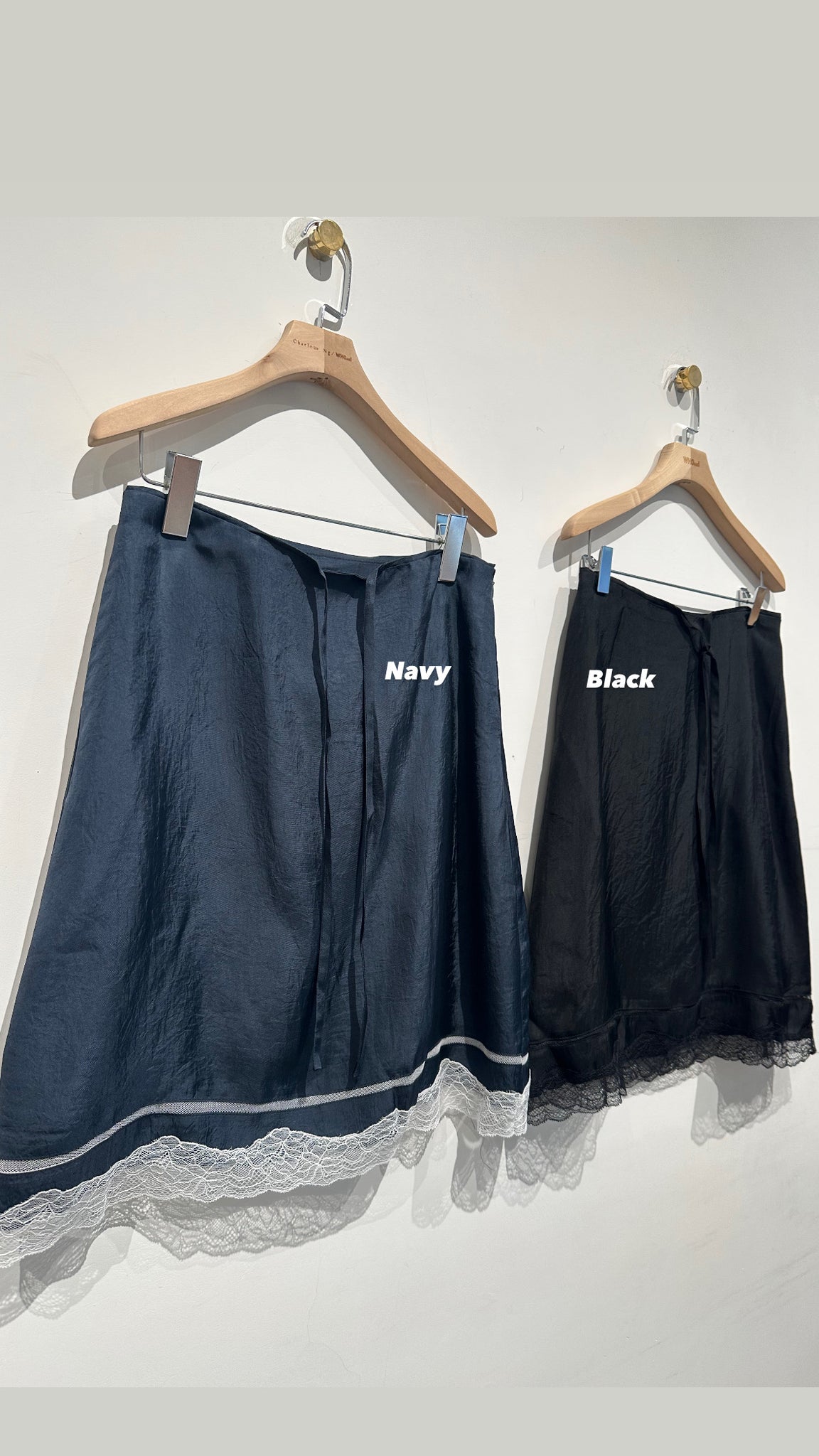 Satin Short Skirt
