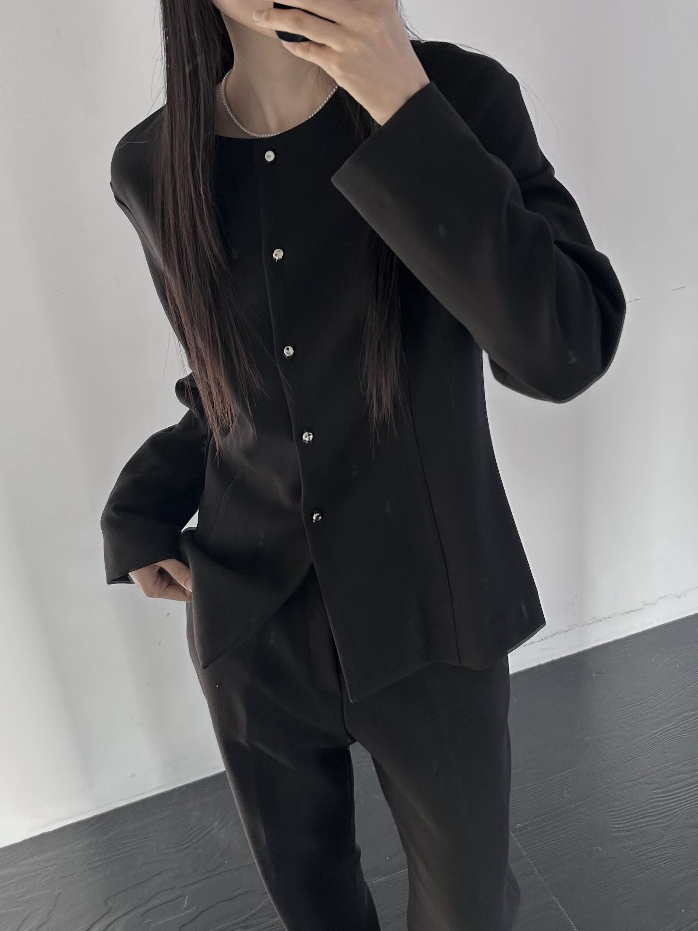 Modern Button Jacket