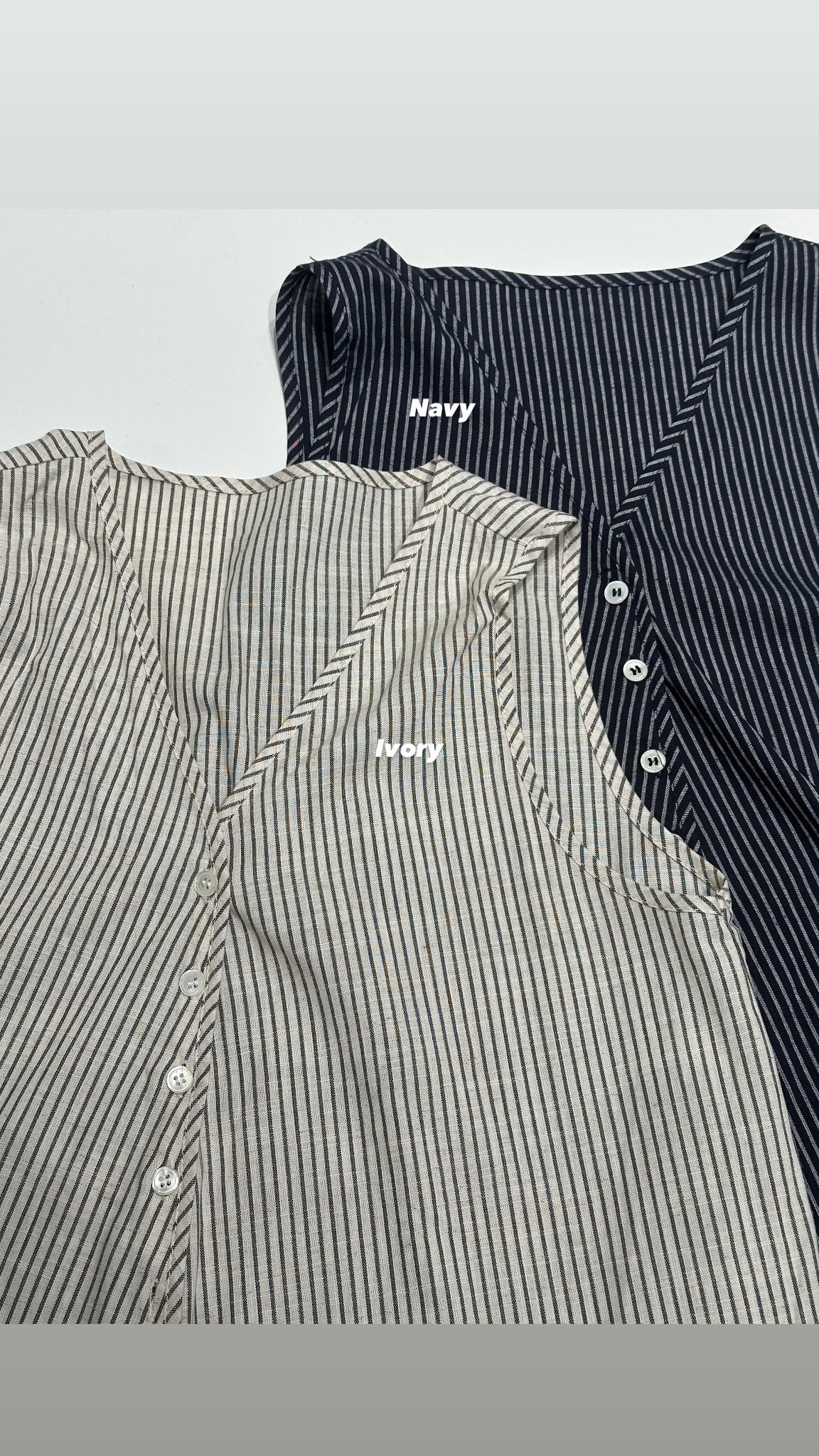 Vacation Stripe Pants Set (28-30May 超抵價$428, 之後批發價$468)