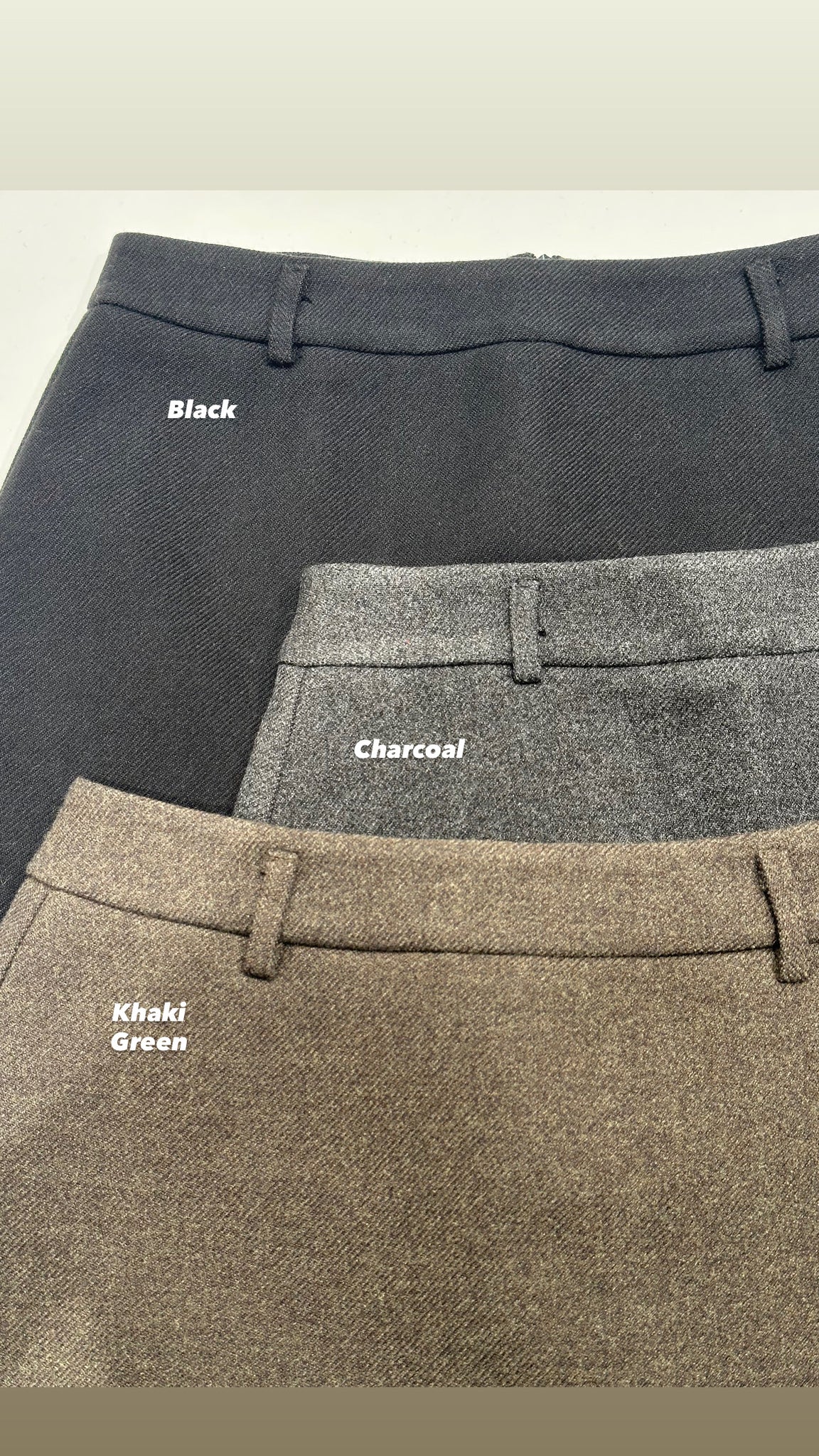 Fold Wool Shorts (15-18Jan $368, 之後批發價$398）