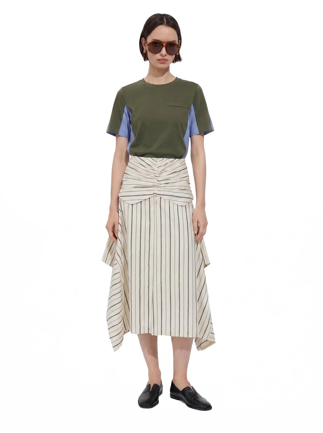 Flipped Shirting Top