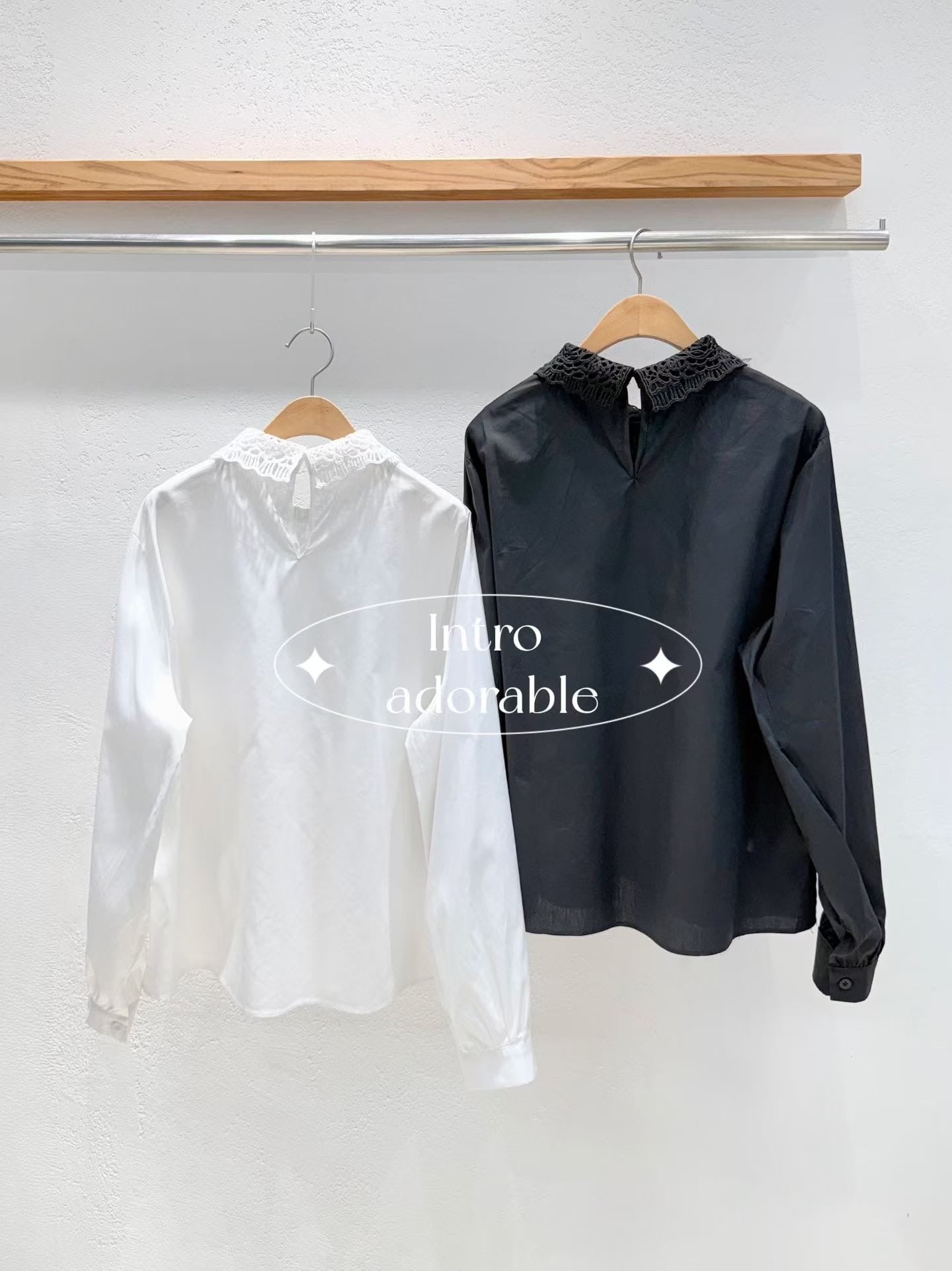 Lace Collar Top  (8-10Oct超抵價$368, 之後批發價$398)